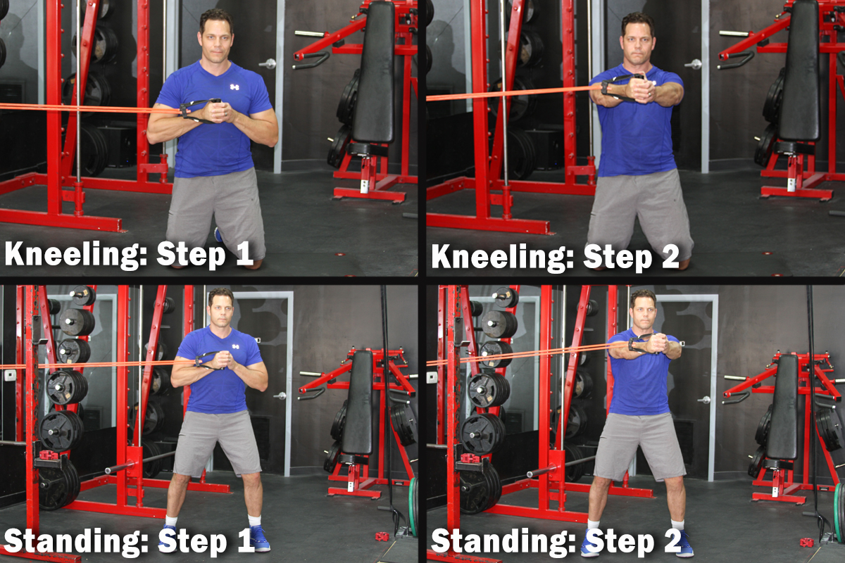 Pallof Press for Rotation Training